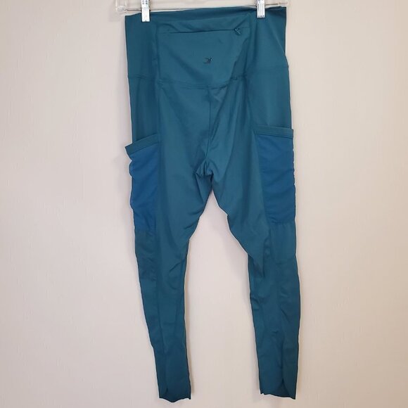 Glyder Flash Legging Dark Teal w/Pockets Sz L - Picture 4 of 8